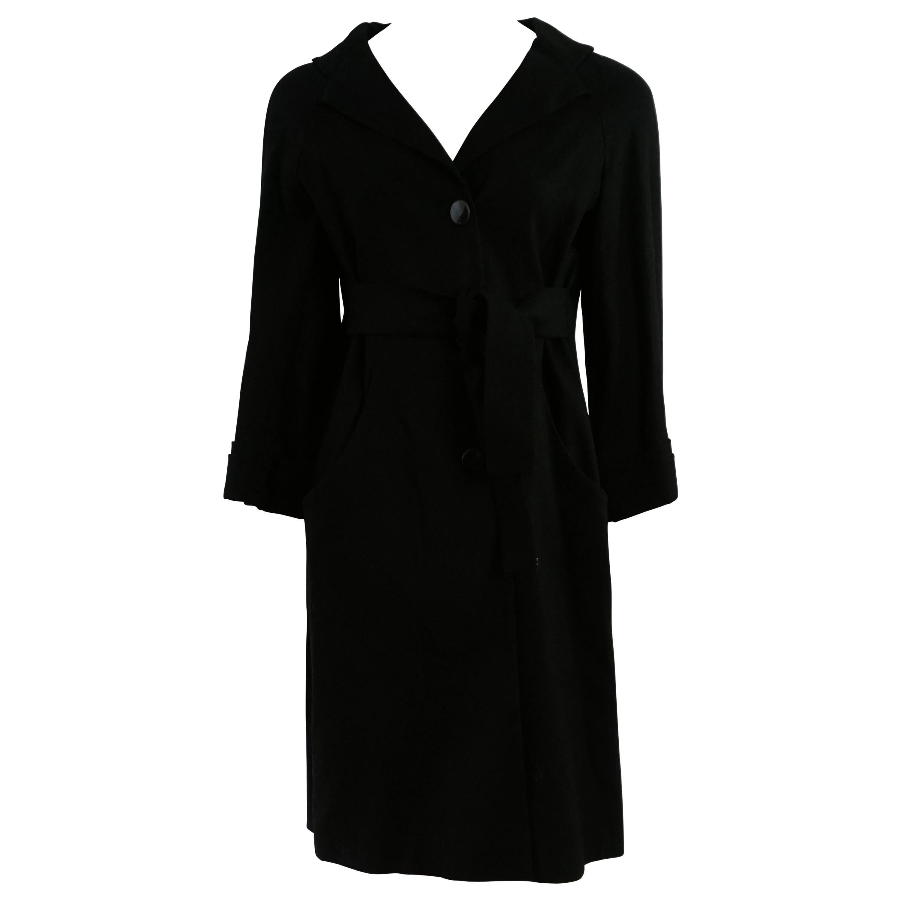 Gucci Black Coat Dress - 42 - NWT
