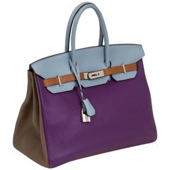 Hermes Rare Special Order 35cm Harlequin Birkin 11
