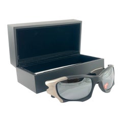 New Vintage Oakley Pitt Boss II Matte Iridium Lens 2001 Sunglasses 