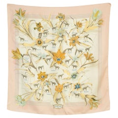 Hermes La France hippique by L. Szechenzyil Silk Scarf