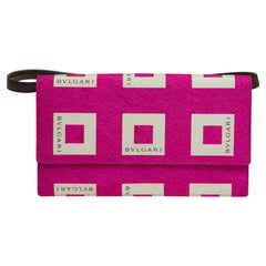 Pochette in seta stampata Bulgari, circa 2000