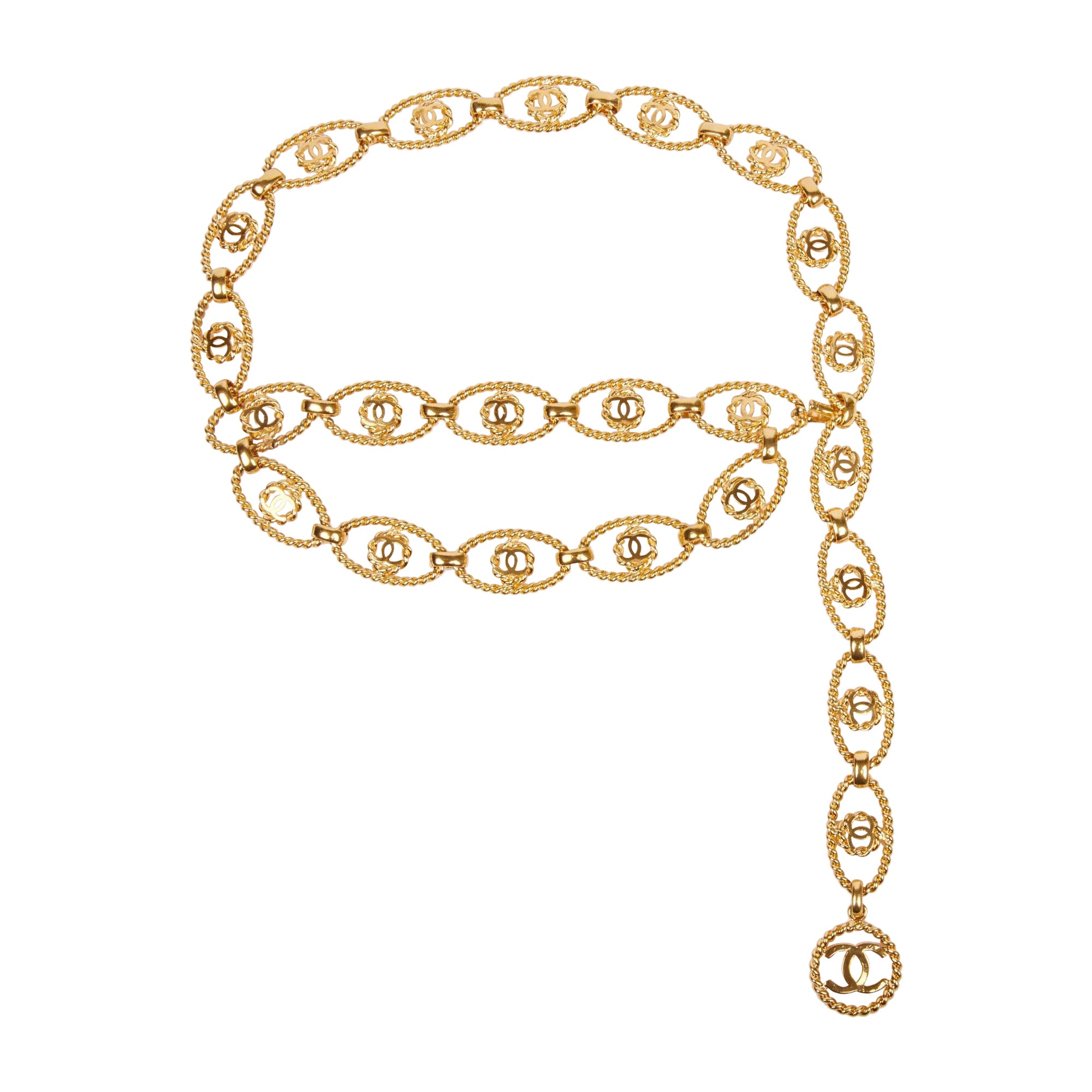 Chanel Gold Vintage CC Belt