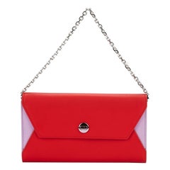 Christian Dior Umschlag Brieftasche an Kette mit Kette