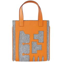 HERMES Petit h Skeleton Tote Feu Pascale Mussard 10