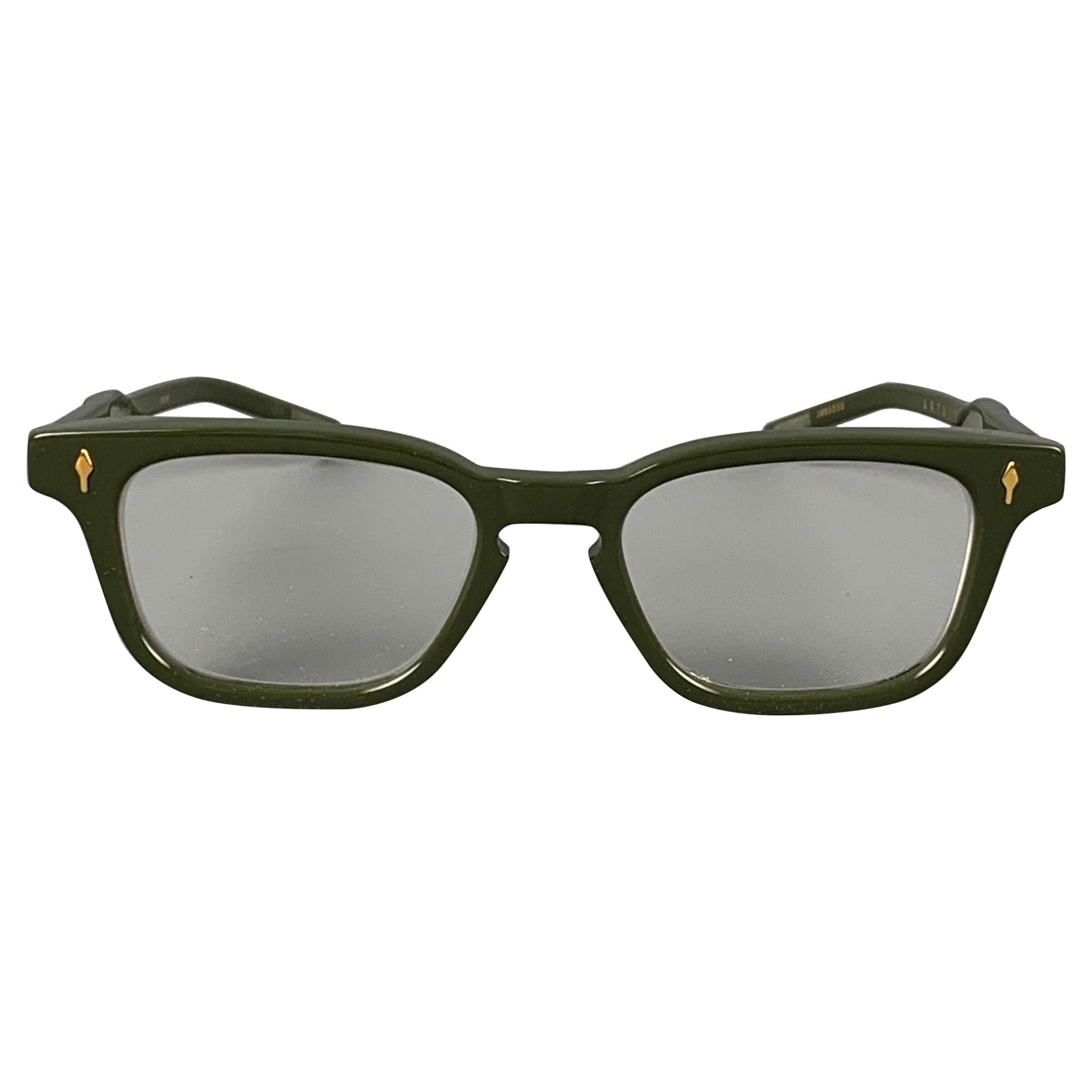 JACQUES MARIE MAGE Green Acetate Limited Edition Artaud Frames