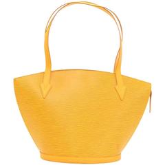 Louis Vuitton Saint Jacques GM Yellow Epi Leather Shoulder Bag