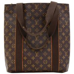 Louis Vuitton Cabas De Beaubourg Monogram Canvas Tote Hand Bag