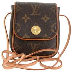 Vintage Louis Vuitton Pochette Cancun Monogram Canvas Shoulder Mini Bag
