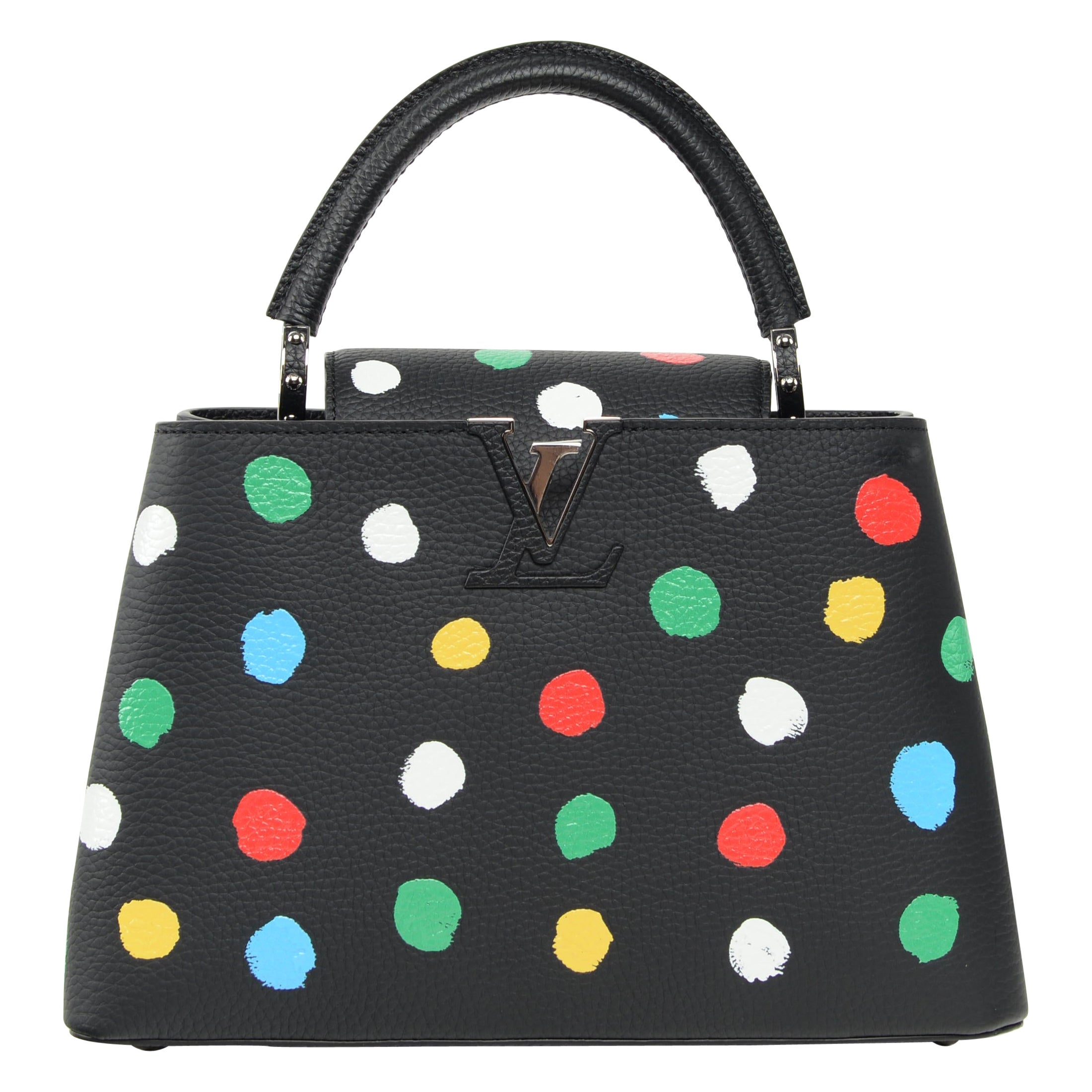 Louis Vuitton Capucines MM Bag Yayoi Kusama NEW Full-Set Worldwide Sold Out For Sale