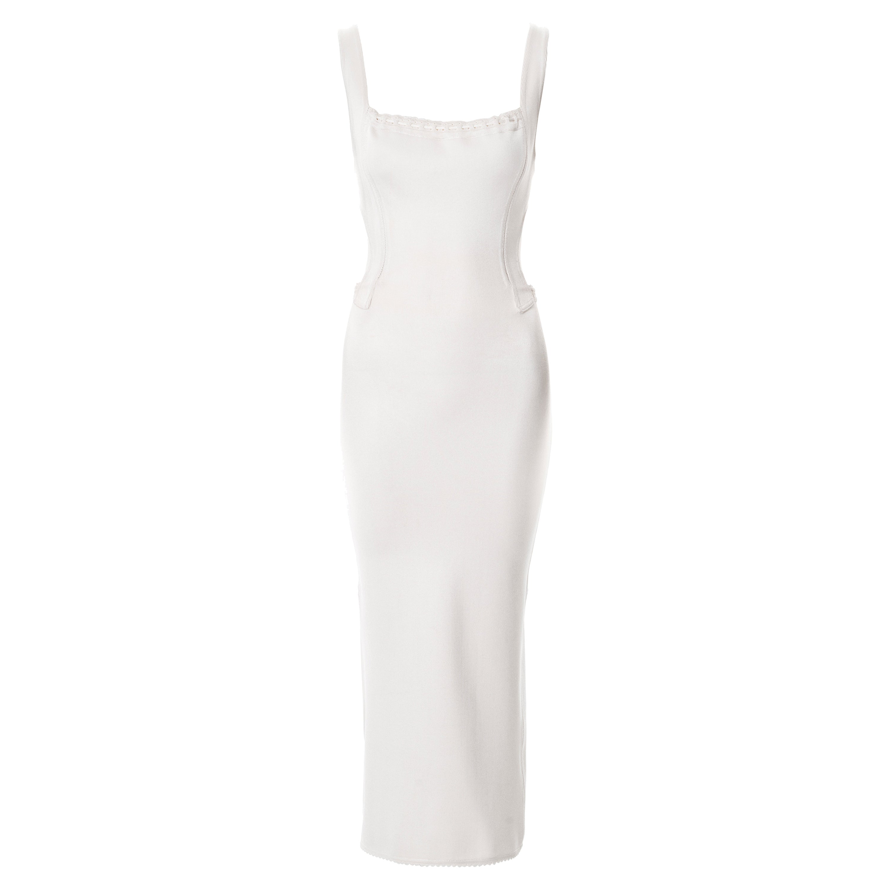 Iconic Alaia Hooded Zipper Dress at 1stDibs