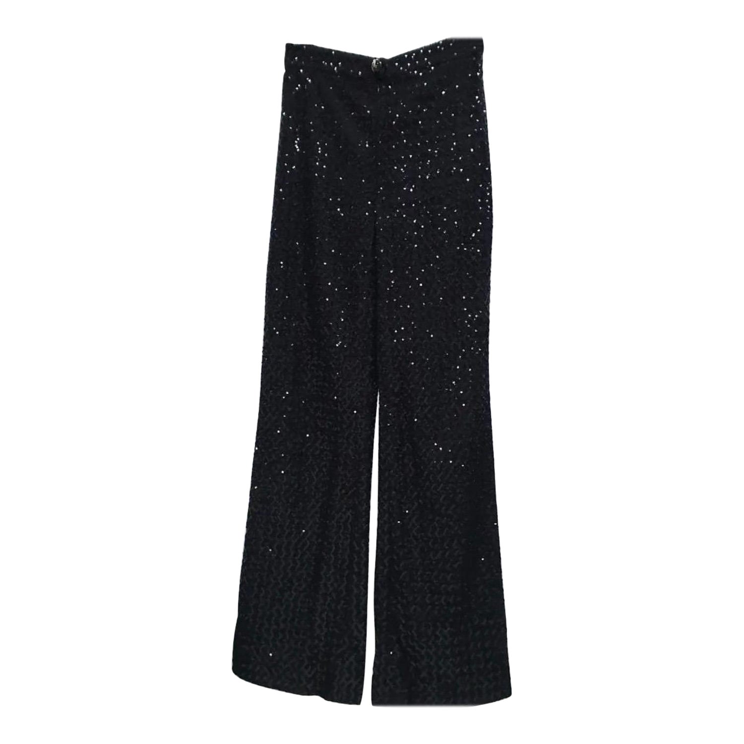 Chanel Sequin Pants - 8 For Sale on 1stDibs