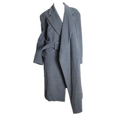 Comme des Garcons Grey Wool Coat 