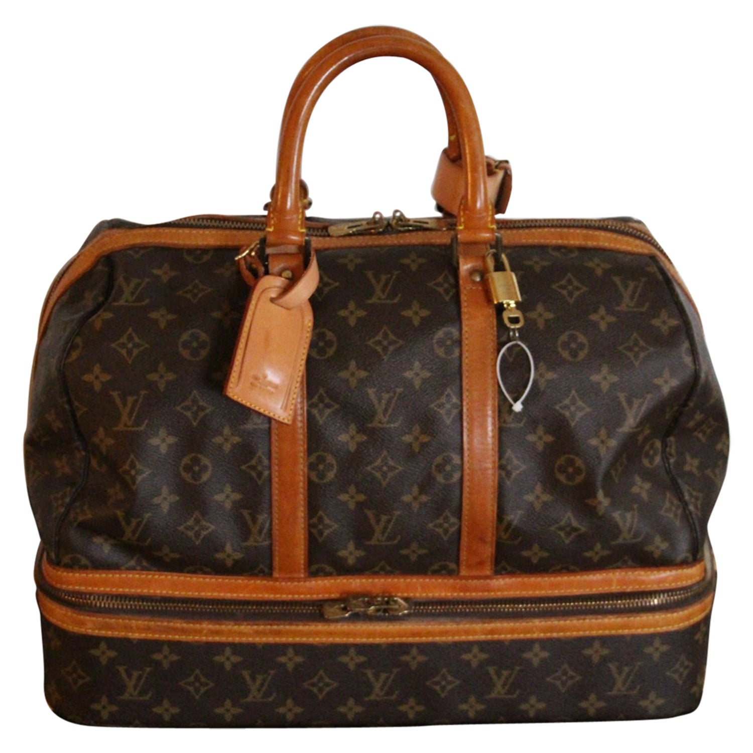 Louis Vuitton Keepall 50B Taurillon Illusion Blue/Green in Leather