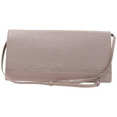 Louis Vuitton Honfleur Lilac Epi Leather Shoulder Clutch Wallet
