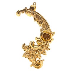 Orecchini barocchi in oro 24K
