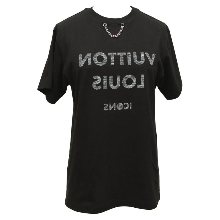 Shop Louis Vuitton 2023 SS Chain Cotton Medium Short Sleeves Logo