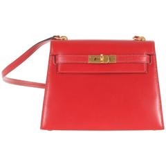 Hermes Kelly 20cm Red Rouge VIF Kelly Only on Janefinds GHW