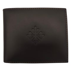 Patek Philippe Brown leather wallet
