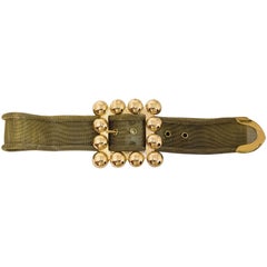 80s Gold Metal Mesh Belt 