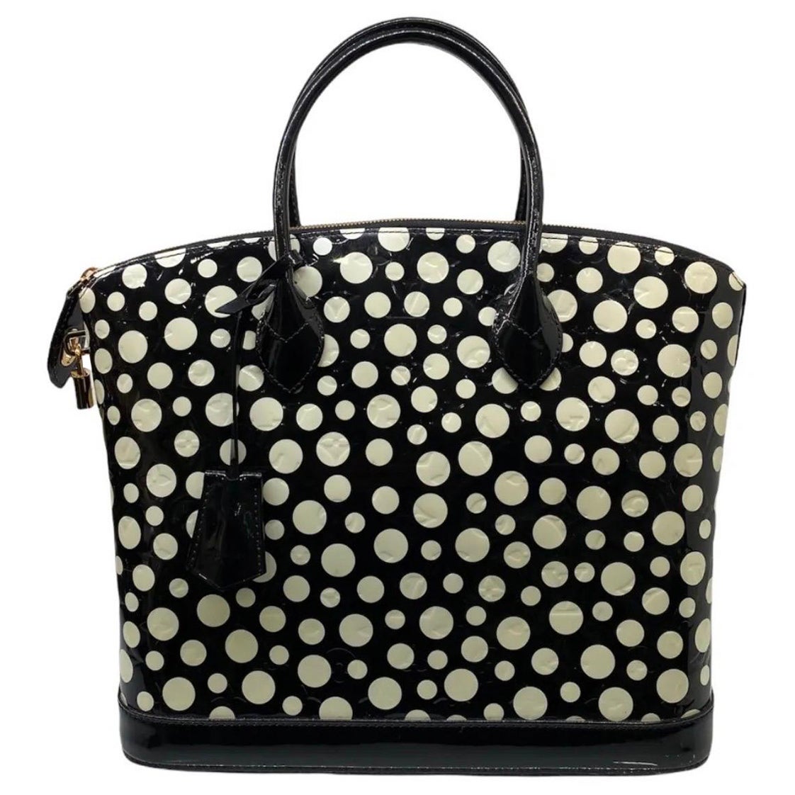 Louis Vuitton x Yayoi Kusama Lockit Limited Edition Top Handle Bag 