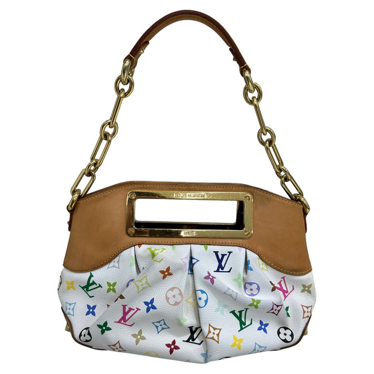 Louis Vuitton Theda murakami blanc Multiple colors Leather Cloth