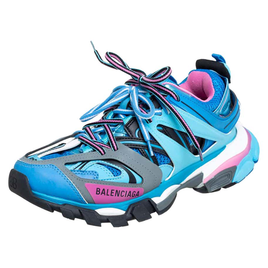 Blue Balenciaga Sneakers - 10 For Sale on 1stDibs | all blue balenciaga ...