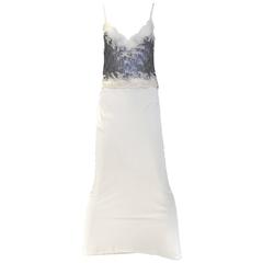 Christian Dior by john galliano camisole top and silk skirt ensemble 4