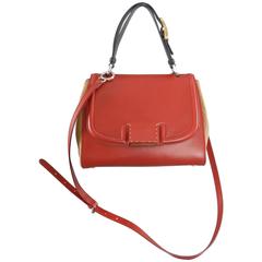 Fendi Silvana Bag - Red, Camel, Black
