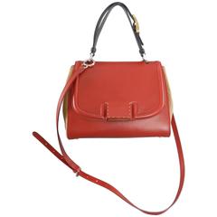 Fendi Silvana Bag - Red, Camel, Black