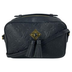 Louis Vuitton Schwarz Monogramm Saintonge Umhängetasche
