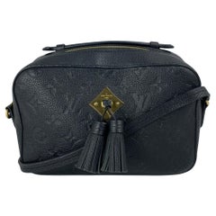 Used Louis Vuitton Black Monogram Saintonge Shoulder Bag