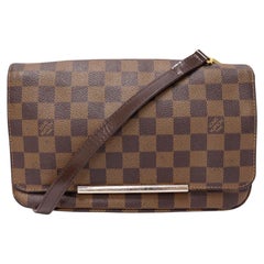 Louis Vuitton Damier Ebene Geronimos Crossbody Bag Fanny Pack Body Pouch 118lv42