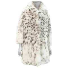  PAOLO MORETTI Lynx Fur Coat 