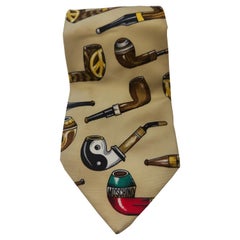 Vintage Moschino silk tie