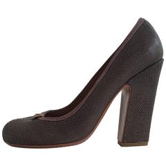 Alaia Shagreen Pumps Size 37 8