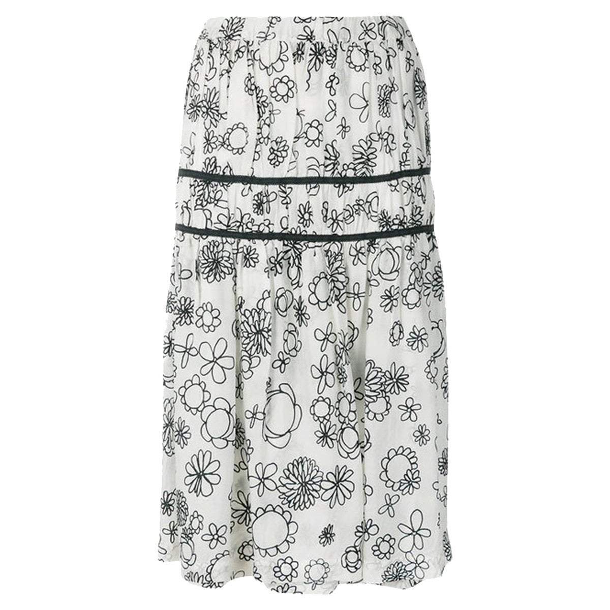 Comme des Garcons CDG Printed Skirt For Sale