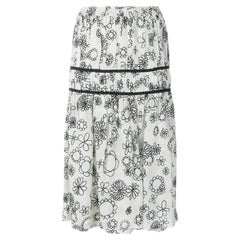Comme des Garcons CDG Bedruckter Rock