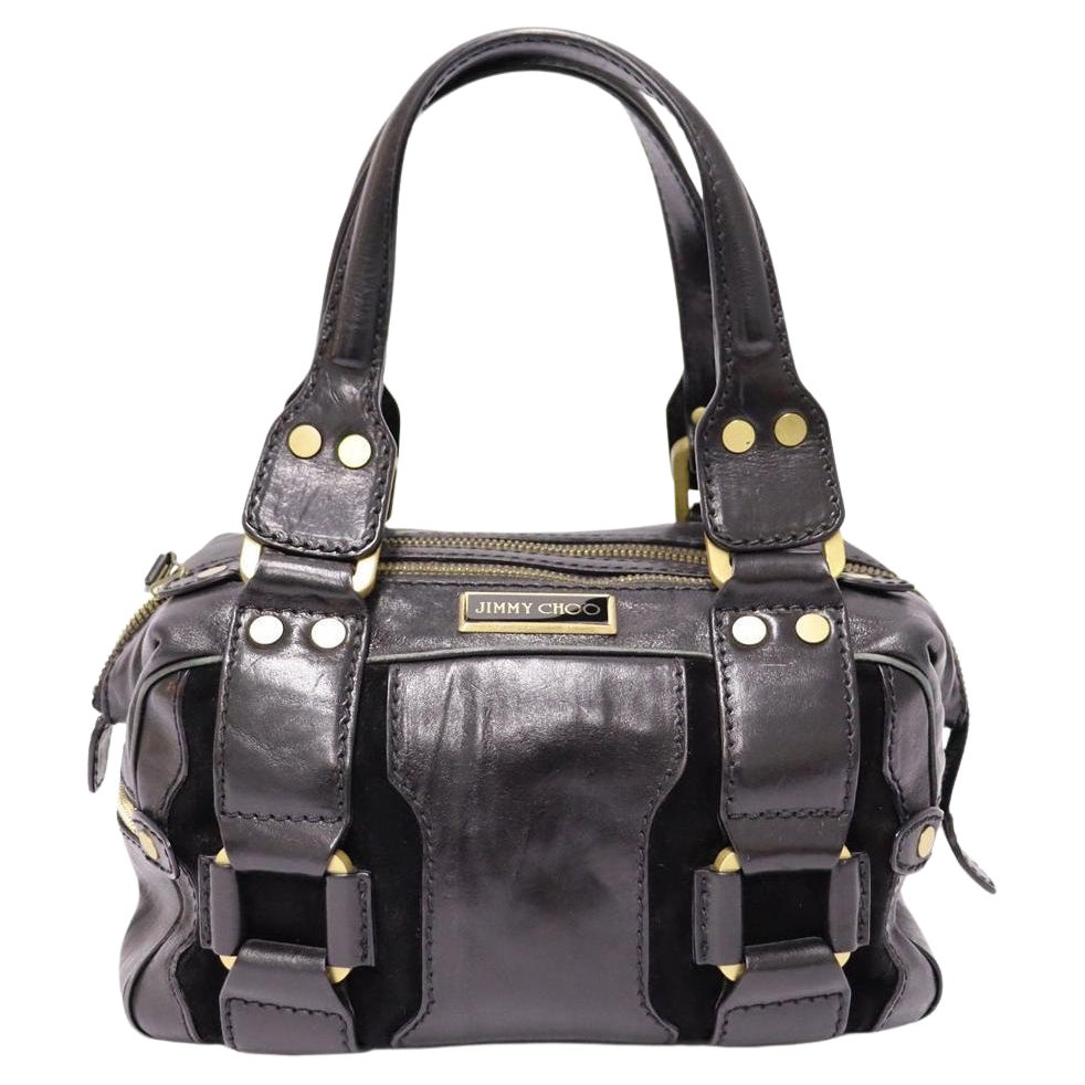 adjustable handles tote bag - Black 'Logo' shopper bag Jimmy Choo -  GenesinlifeShops Canada