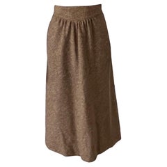 VINTAGE 1970’S MISSONI wool tweed  A-Line Skirt -  Never been Worn