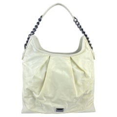 Burberry White Nylon Bag