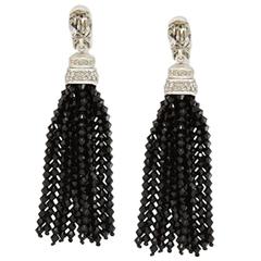 Oscar de la Renta Tassel Earrings