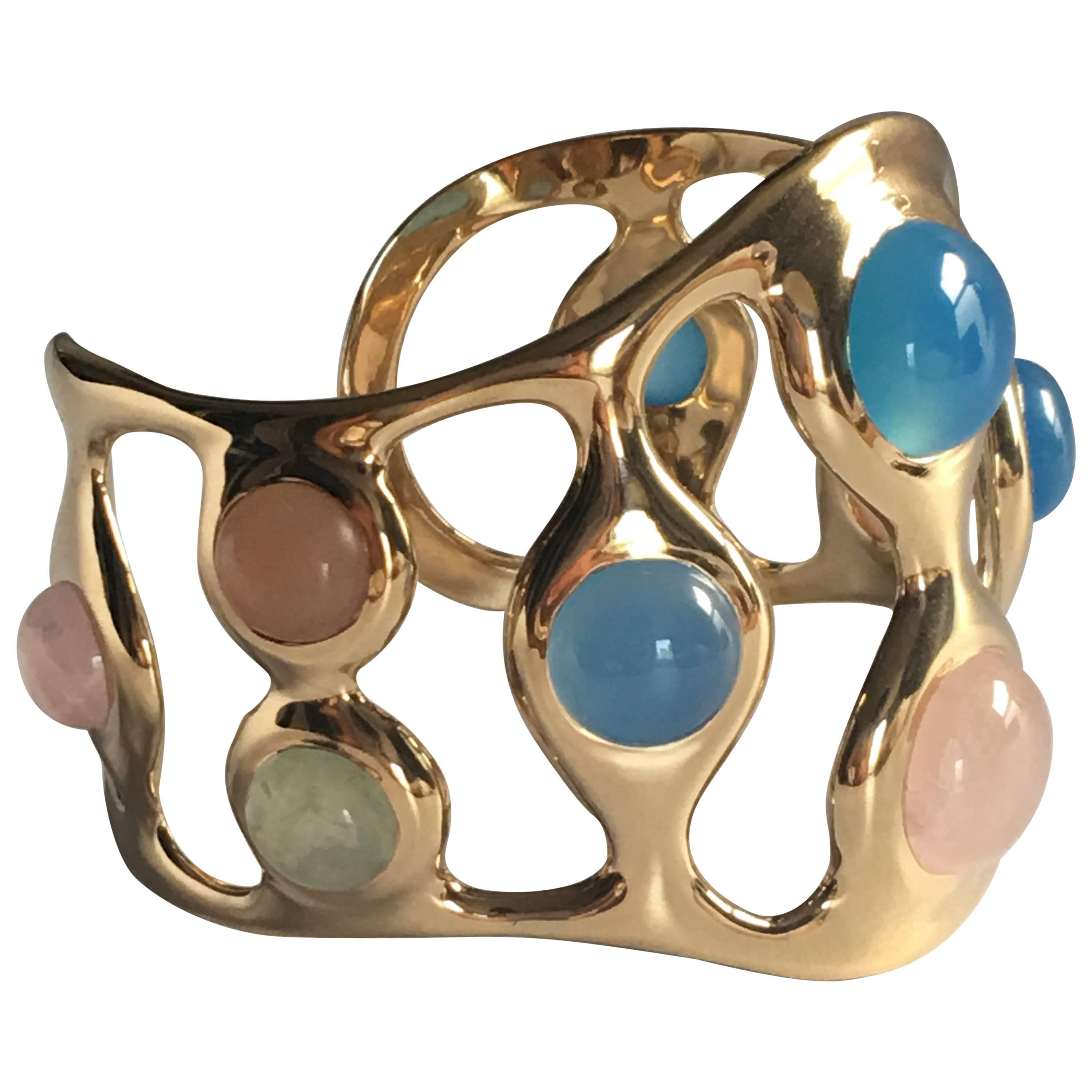 Mateo/Brown new limited edition collection Dune Cuff.  For Sale
