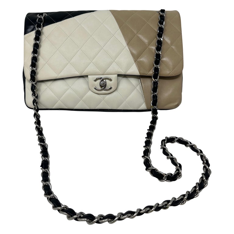 Chanel Multi-Color Jumbo Bag For Sale at 1stDibs
