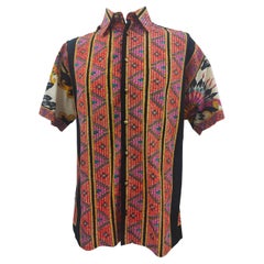 Versace multicoloured cotton shirt