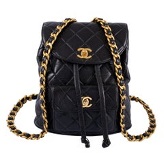 Chanel Quilted Mini Duma Backpack