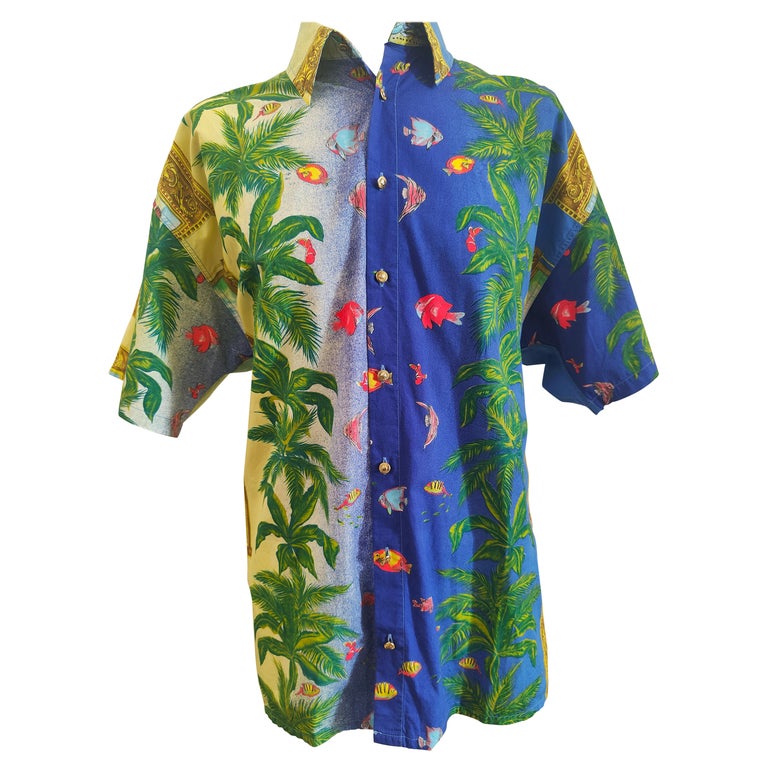 Gianni Versace Medusa Hawaiian Shirt, Short - LIMITED EDITION