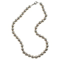 Sterling Beaded Necklace