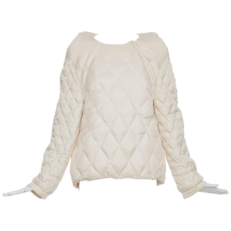 Nicolas Ghesquière For Balenciaga Quilted Puffer Coat, Autumn - Winter 2010  at 1stDibs