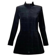 Chanel Shanghai Velvet Dress Jacket Coat