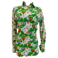 Versace iconic multicoloured cotton shirt